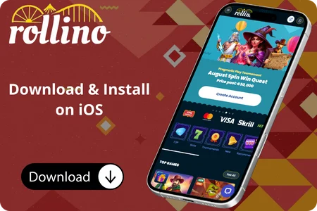 Download Rollino Casino App on iOS