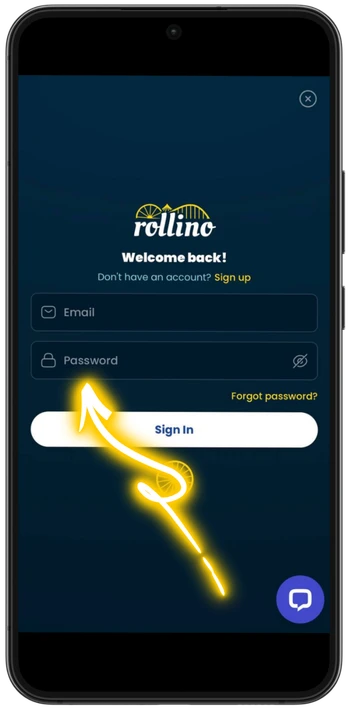 Rollino Casino Password