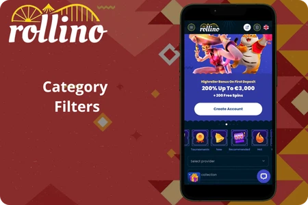 Rollino Category Filters