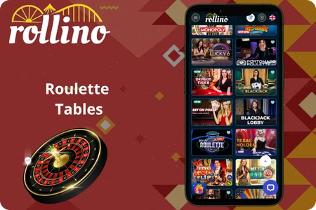 Rollino Roulette Tables