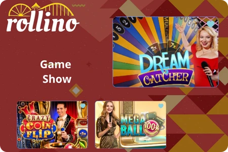 Rollino Game Show Style Titles